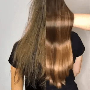 コラーゲンヘアマスク 使用イメージ